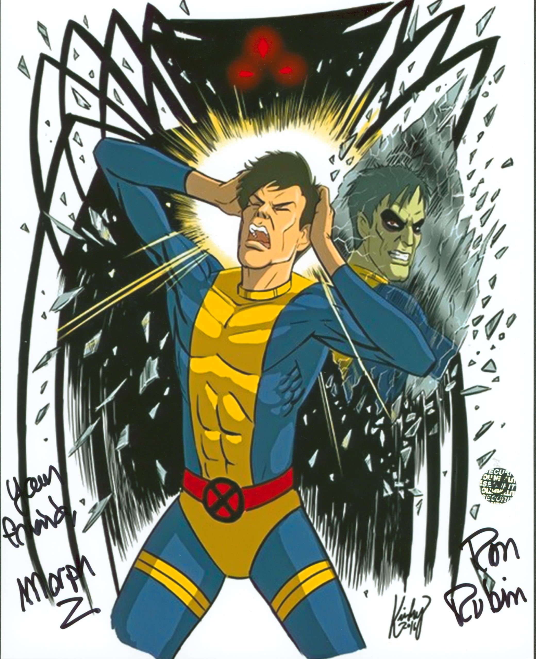 Robin Rubin X-Men The Animated Series  Signed 8x10 Photo Wizard World 2