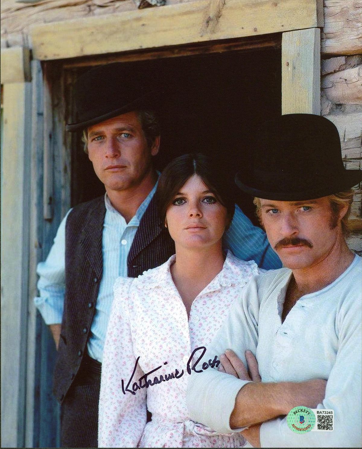 Katharine Ross Butch Cassidy & The Sundance Kid Signed 8x10 Photo BAS #BA73245