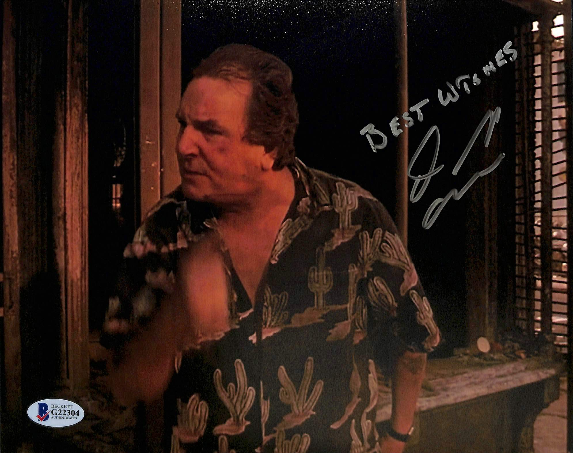 Danny Aiello Do the Right Thing Authentic Signed 8x10 Photo BAS #G22304