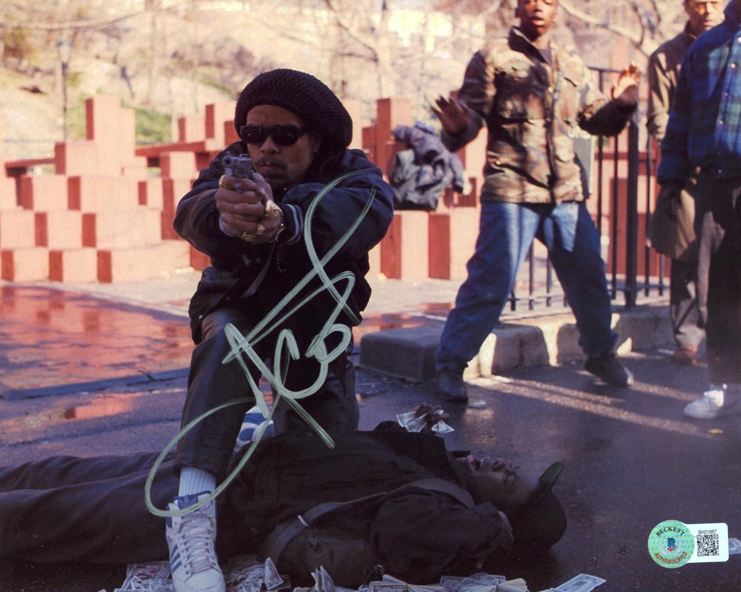 Ice-T New Jack City Authentic Signed 8x10 Photo Autographed BAS #BH01687