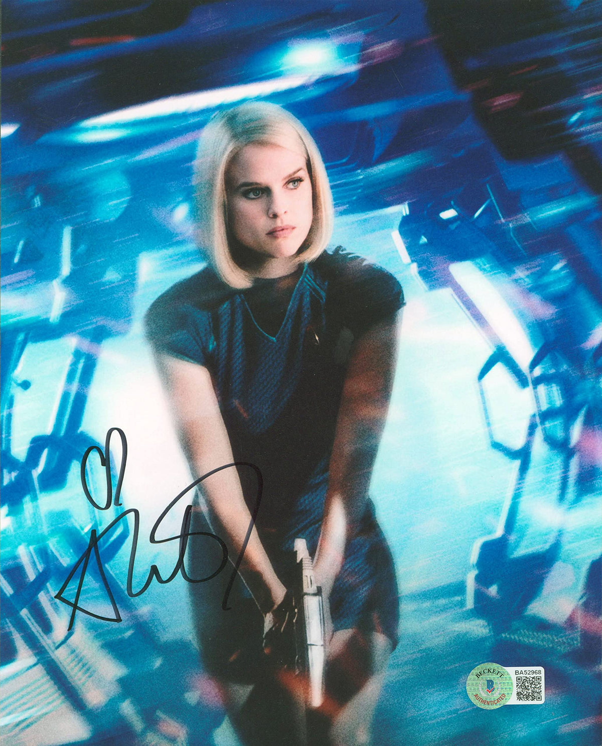 Alice Eve Star Trek Into Darkness Authentic Signed 8x10 Photo BAS #BA52968