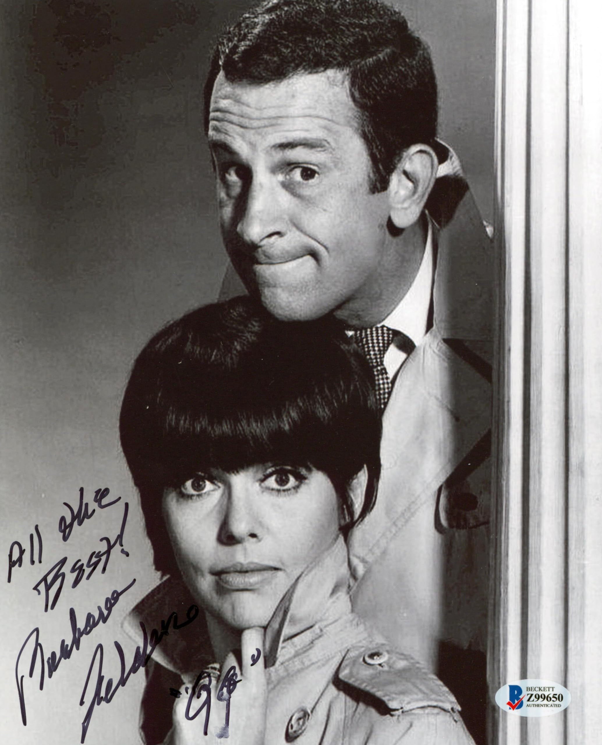 Barbara Feldon Get Smart "All The Best! '99'" Signed 8x10 Photo BAS #Z99650