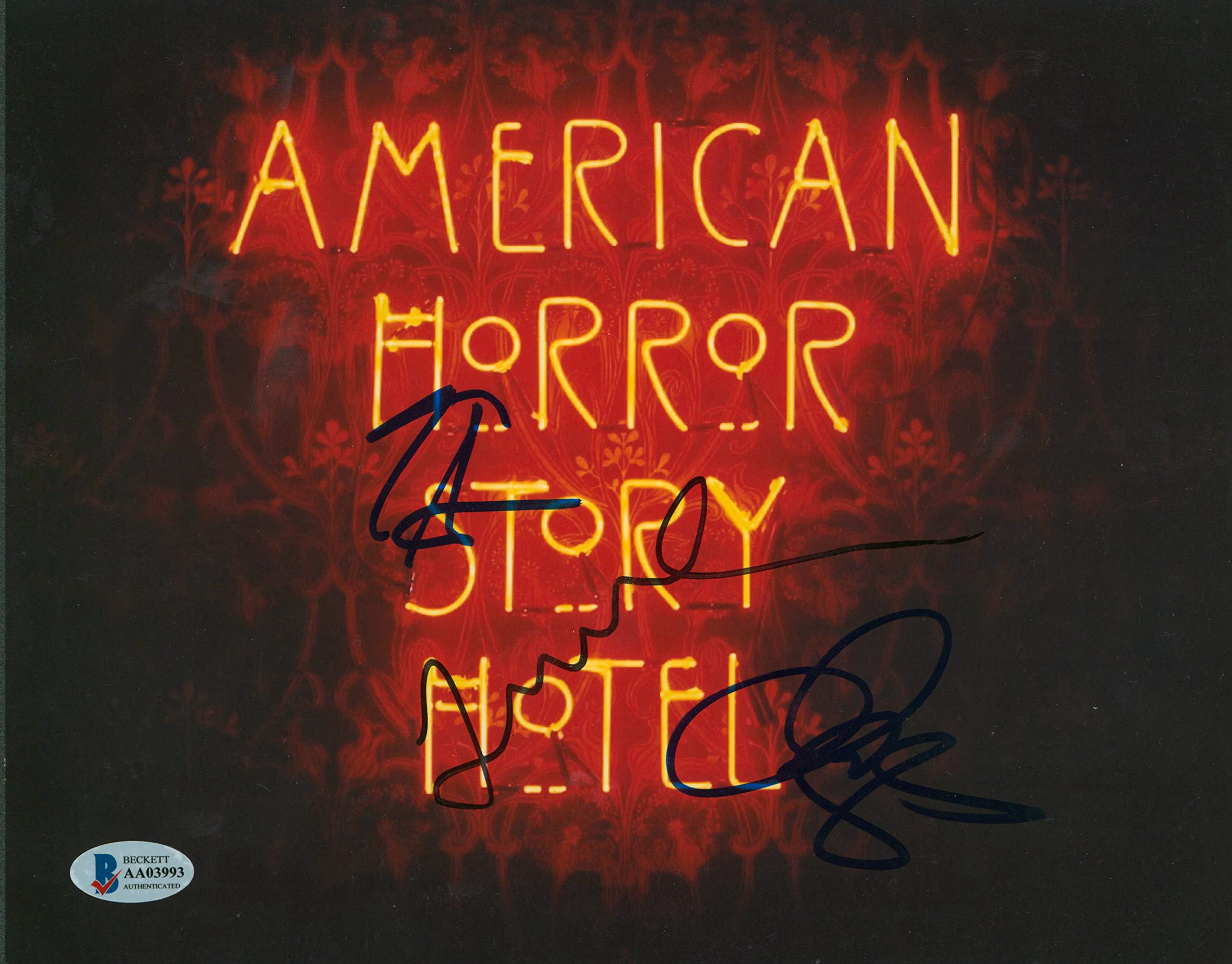 AHS Hotel (3) Peters, Wittrock & Jackson Signed 8x10 Photo BAS #AA03993