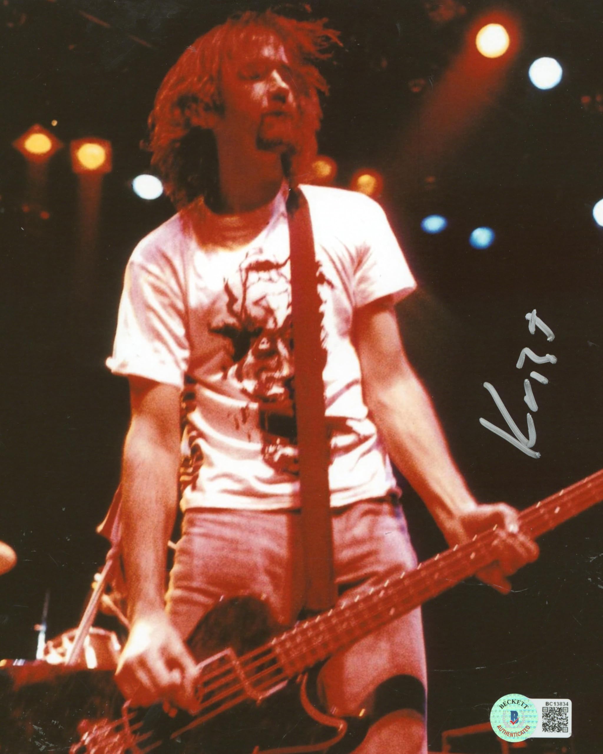 Krist Novoselic Nirvana Authentic Signed 8x10 Photo Autographed BAS #BC13834