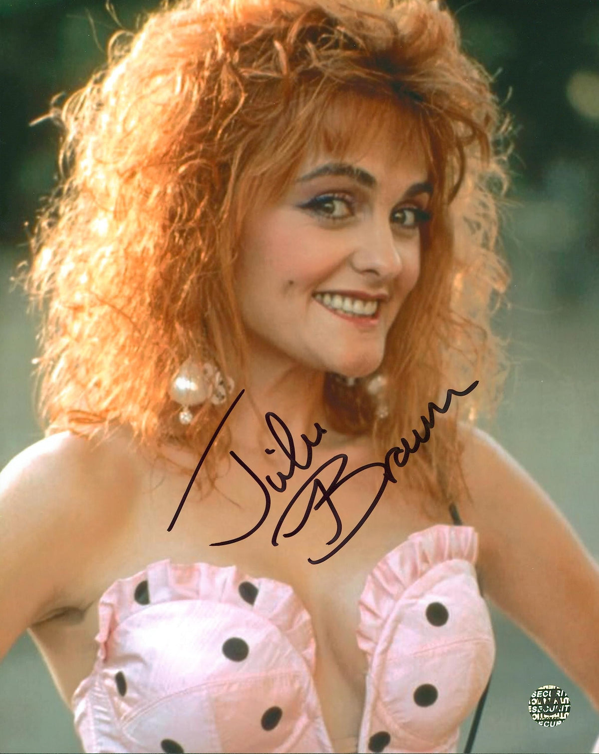Julie Brown Earth Girls Are Easy Signed 8x10 Photo Wizard World #029569