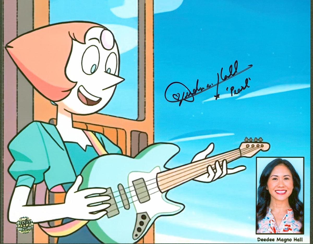 DeeDee Hall Steven Universe "Pearl" Authentic Signed 8x10 Photo Wizard World 1