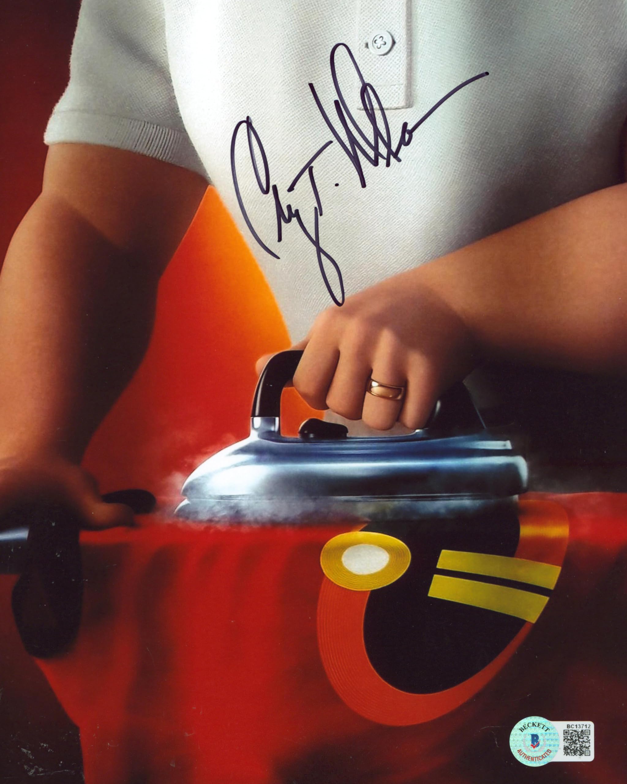Craig T. Nelson The Incredibles Authentic Signed 8x10 Photo BAS #BC13712