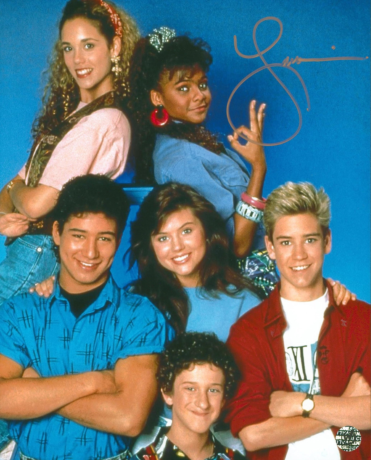 Lark Voorhies Saved By The Bell Authentic Signed 8x10 Photo Wizard World #019653