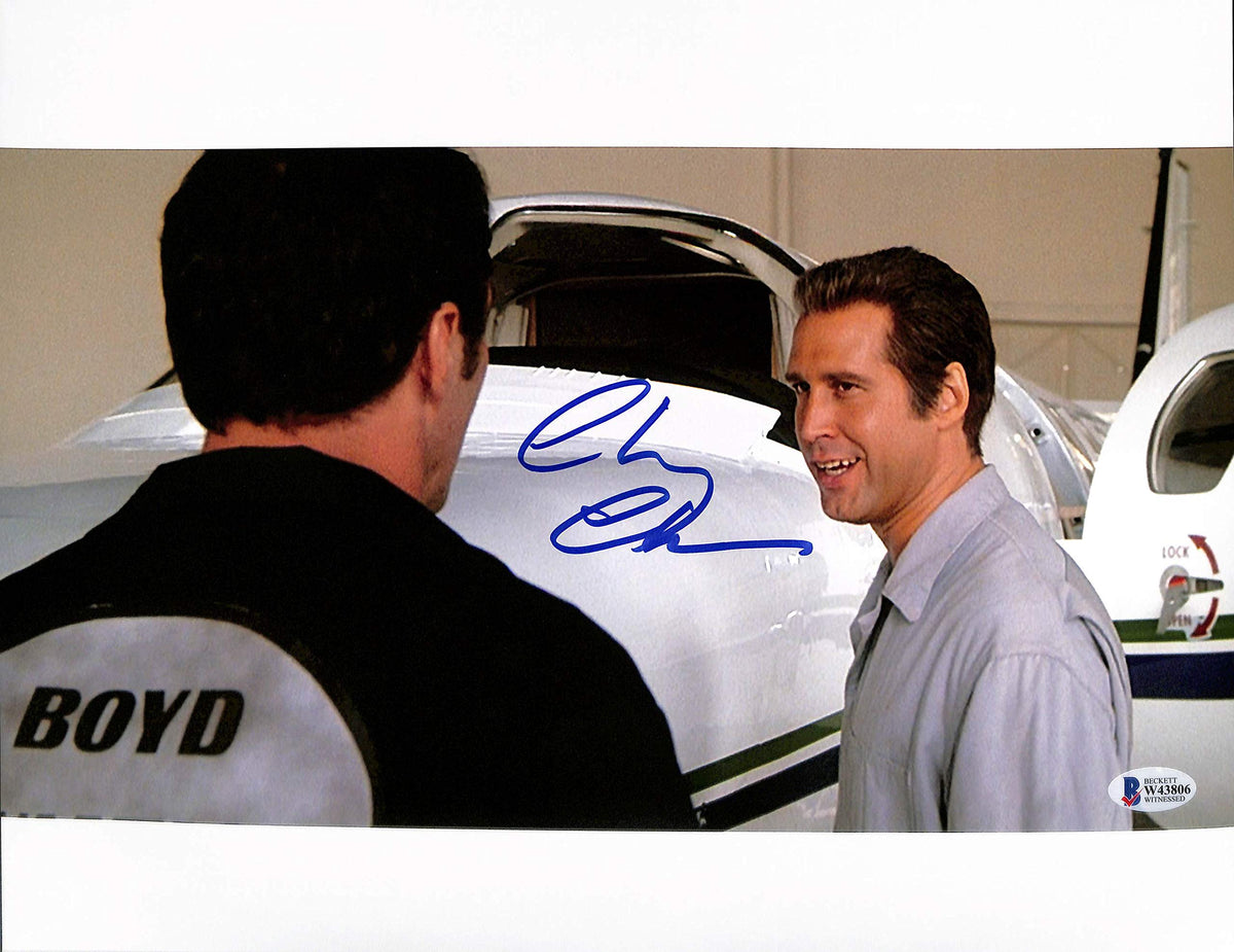 Chevy Chase Fletch Authentic Signed 11x14 Photo BAS Witnessed #W43806