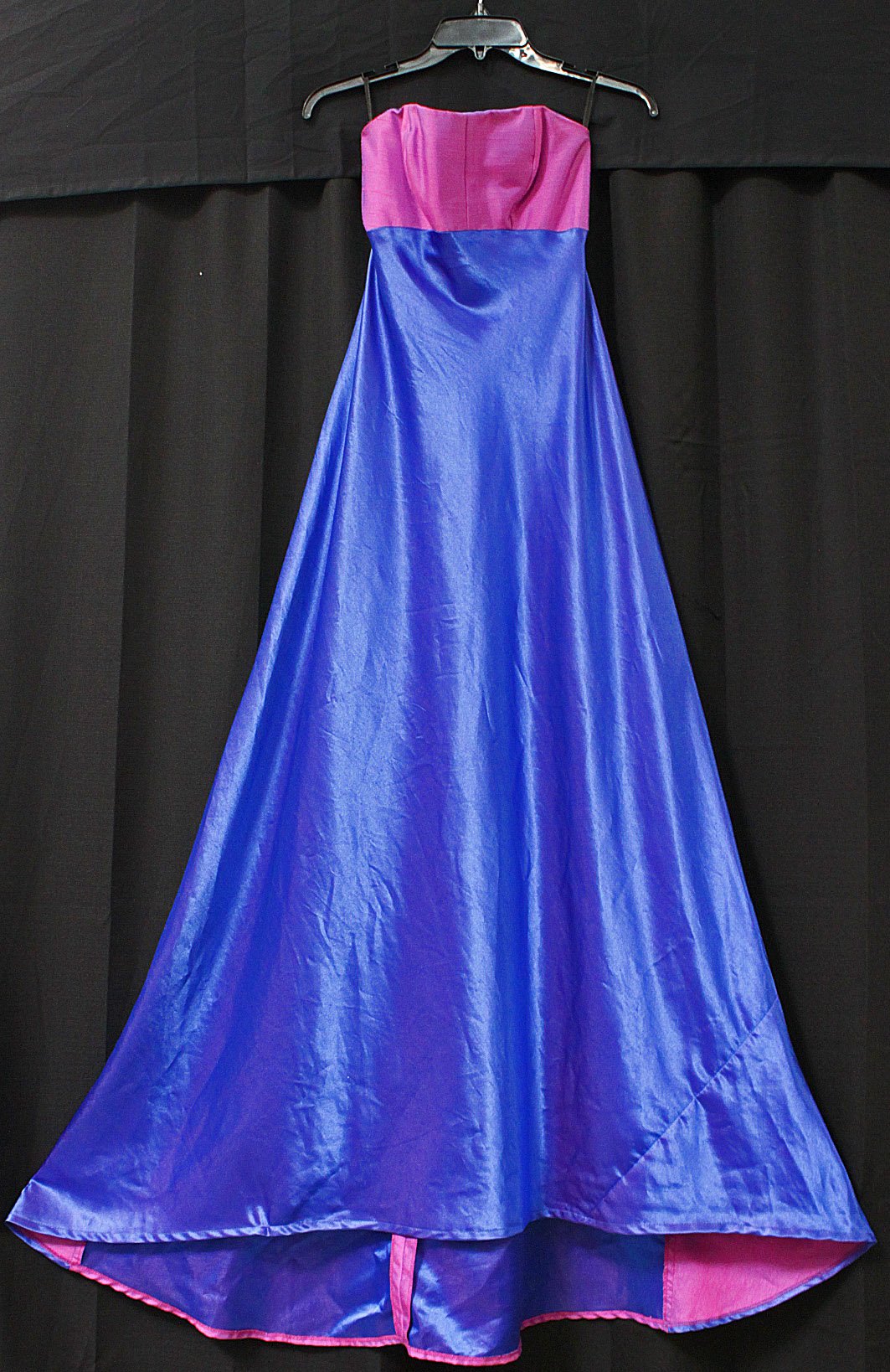 Jenna Jameson Used Worn Karen Serkel Purple & Blue Dress Size 8 From ClubJenna