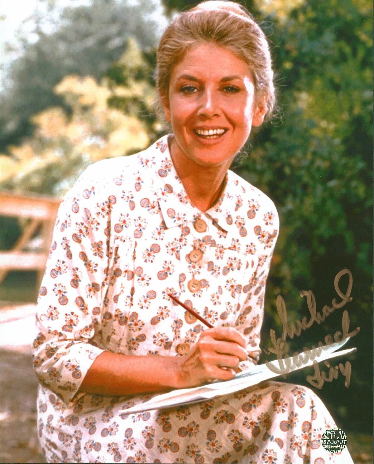 Michael Learned The Waltons "Livy" Signed 8x10 Photo Wizard World #029542