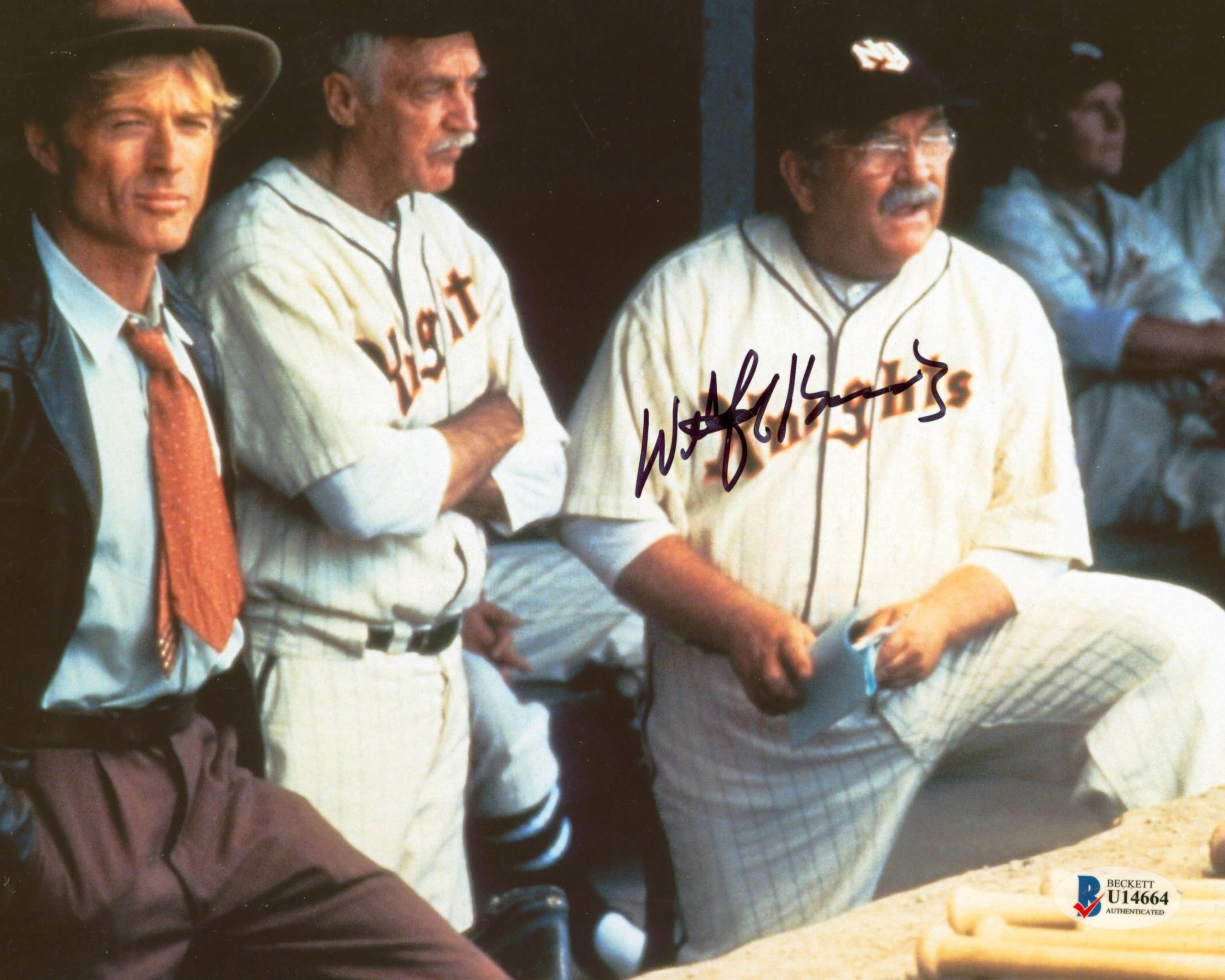 Wilford Brimley The Natural Authentic Signed 8x10 Photo Autographed BAS #U14664