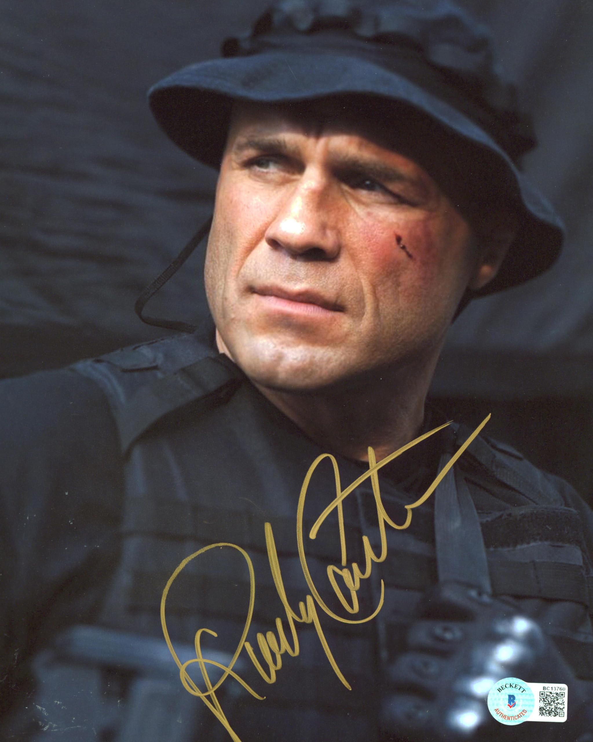 Randy Couture The Expendables 2 Authentic Signed 8x10 Photo BAS #BC13760