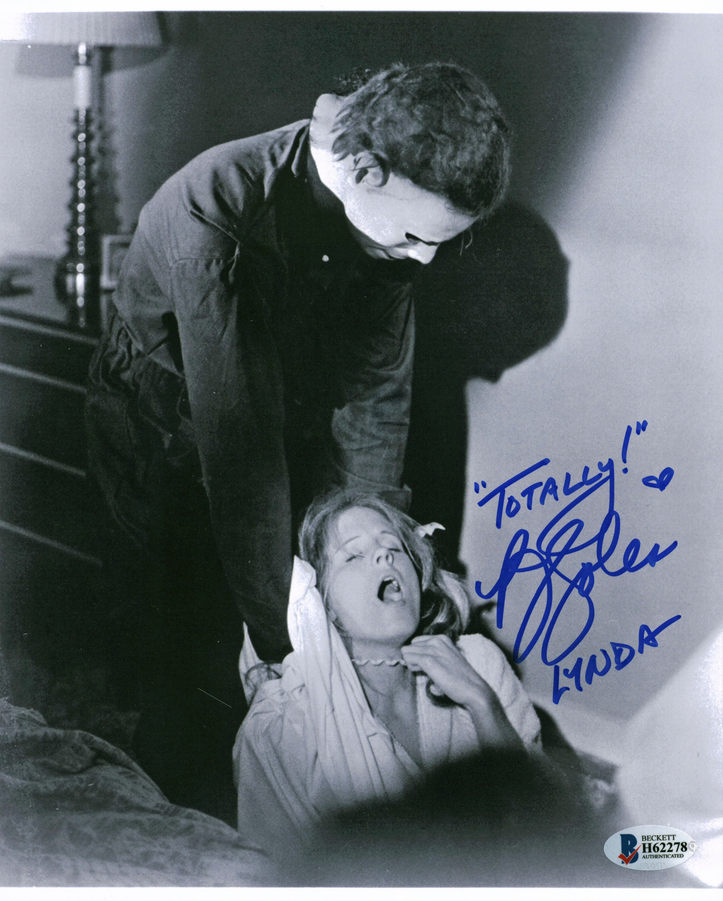 P.J. Soles Halloween "Totally Lynda" Authentic Signed 8x10 Photo BAS #H62278