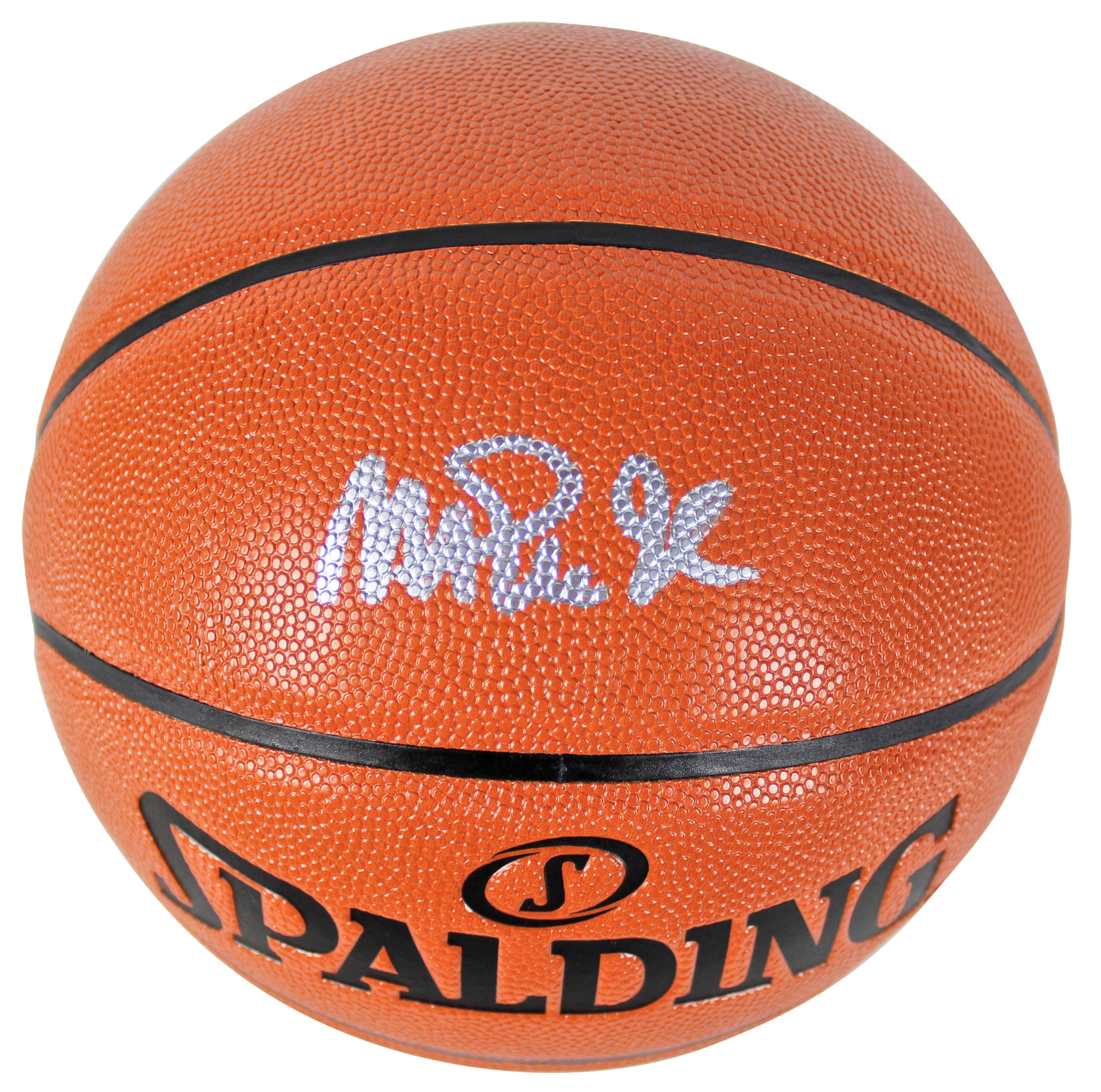 Lakers Magic Johnson Authentic Signed Basketball Autographed BAS Witnessed 2