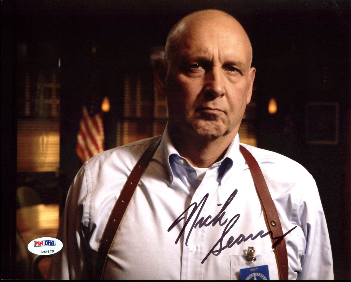 Nick Searcy Justified Authentic Signed 8X10 Photo Autographed PSA/DNA #Z92679