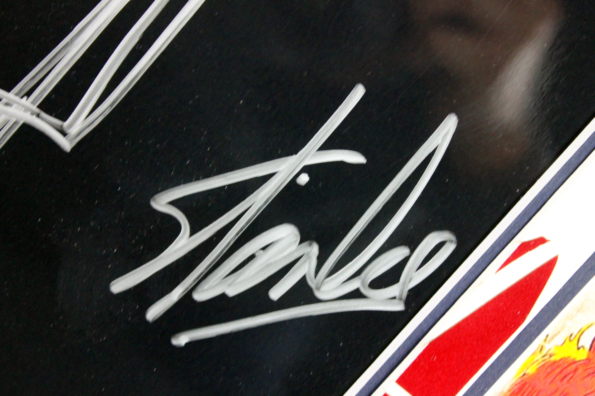 Stan Lee Authentic Signed & Framed 8x10 Handdrawn Spiderman Sketch JSA & PSA