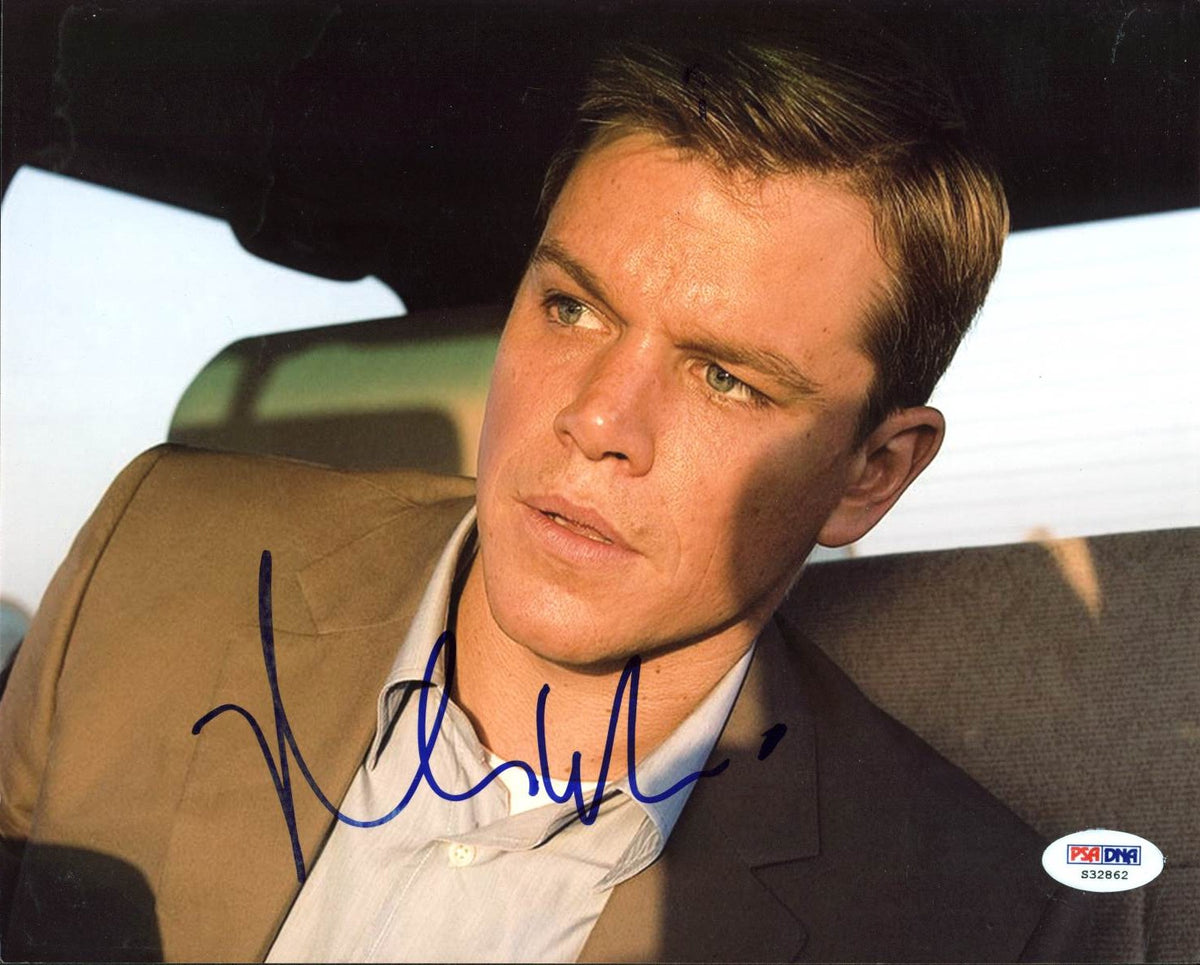 Matt Damon Syriana Authentic Signed 8X10 Photo Autographed PSA/DNA #S32862