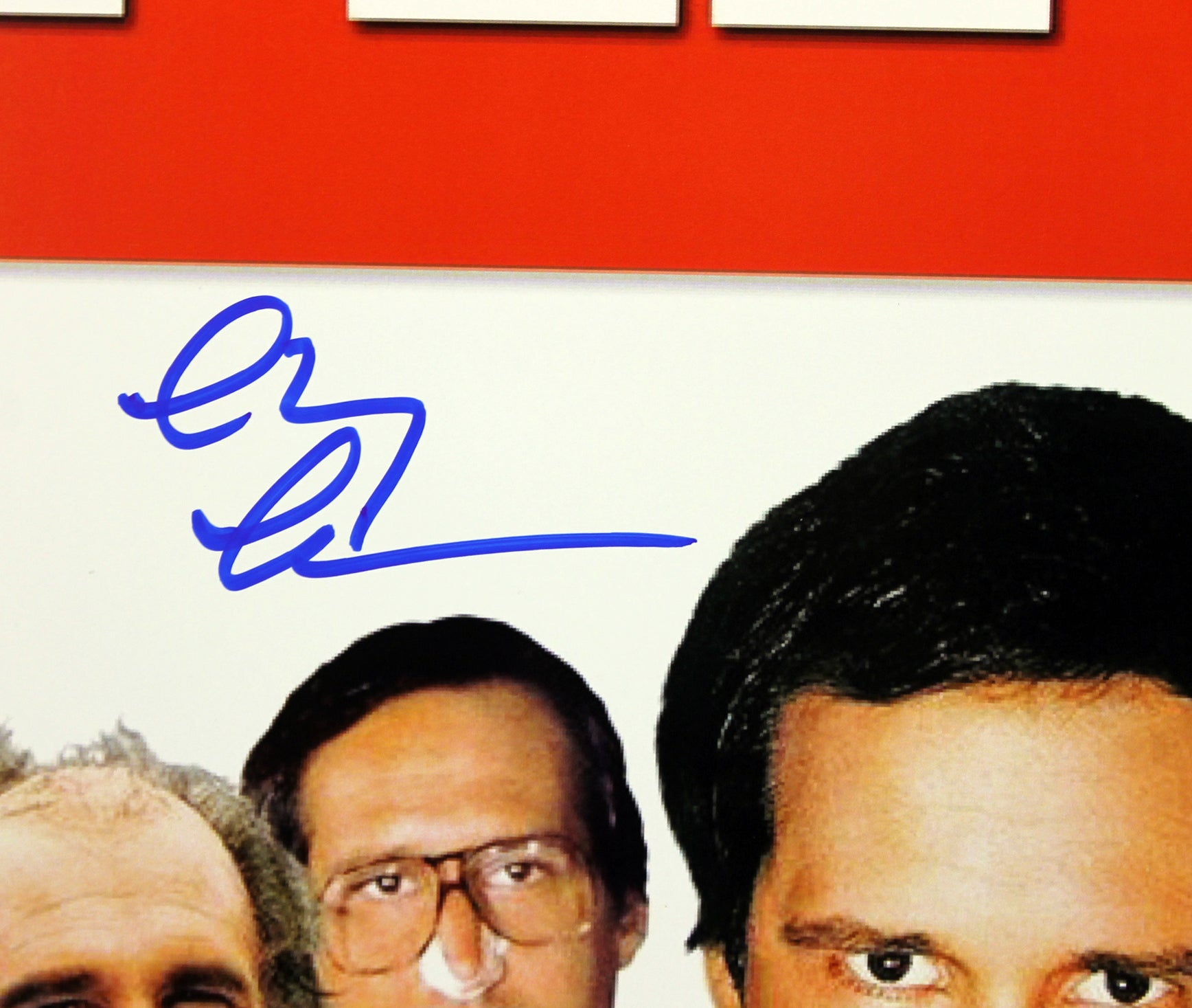 Chevy Chase Fletch Authentic Signed 12x18 Mini Movie Poster BAS Witnessed 1