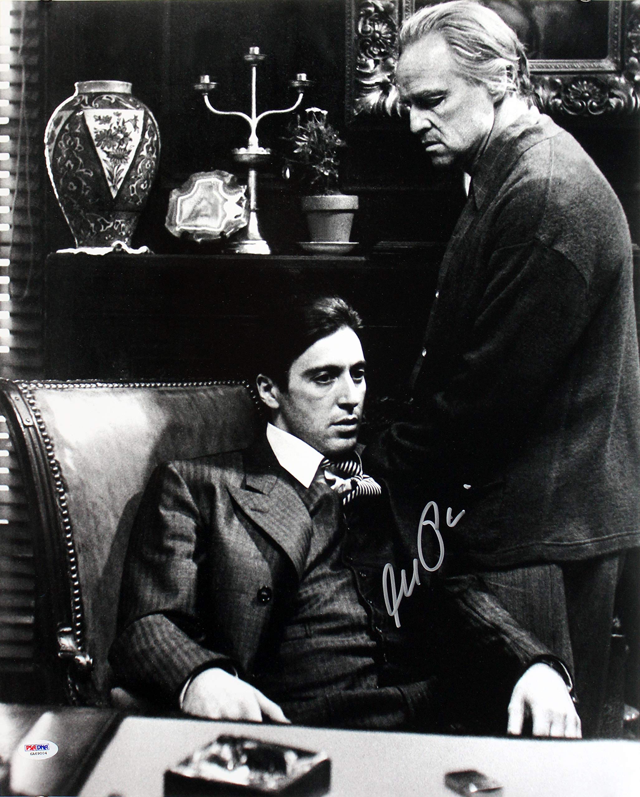 Al Pacino Godfather  Signed Authentic 16X20 Photo W/ Brando PSA ITP