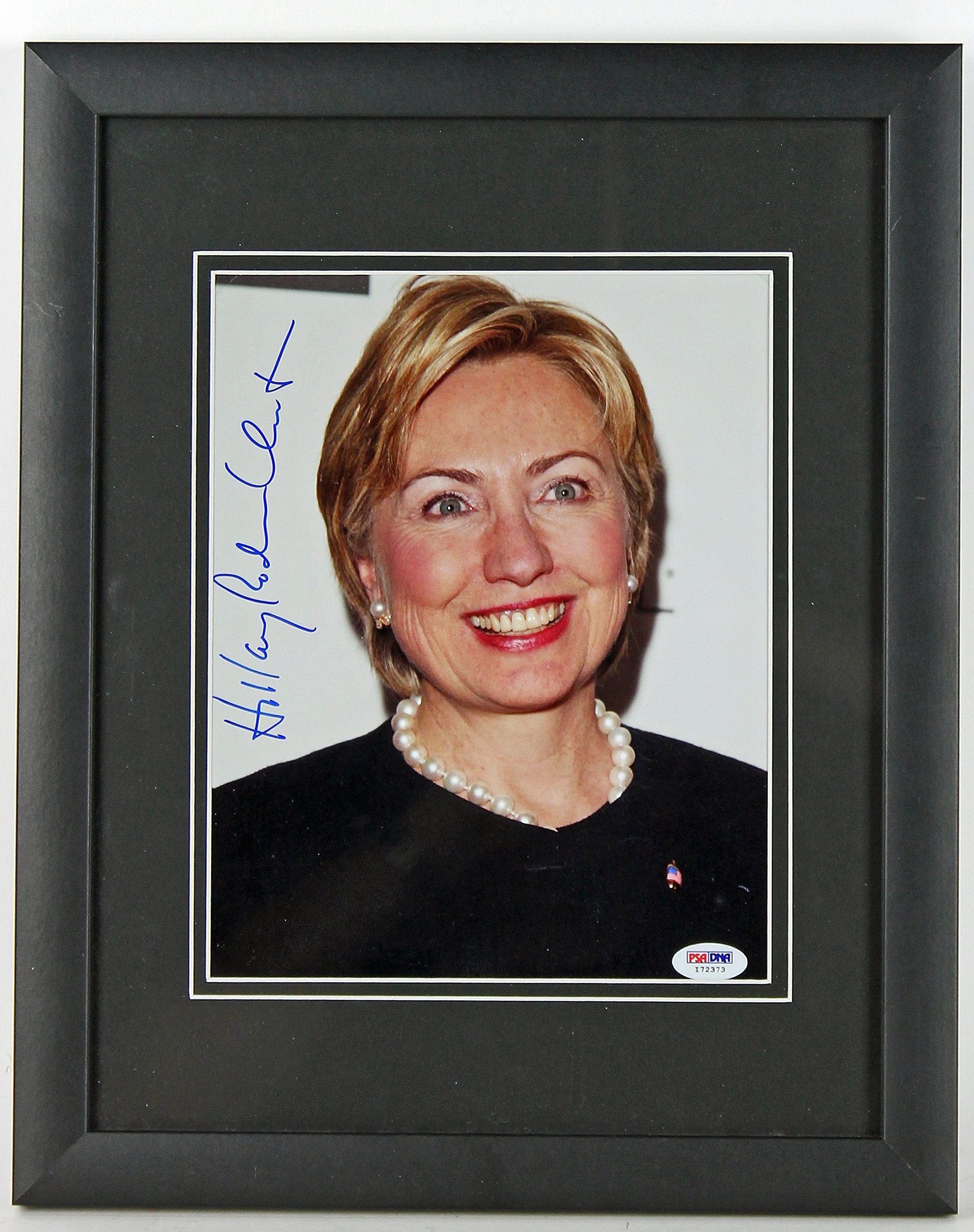 Hillary "Rodham" Clinton Authentic Signed 8x10 Photo Framed PSA/DNA #I72373