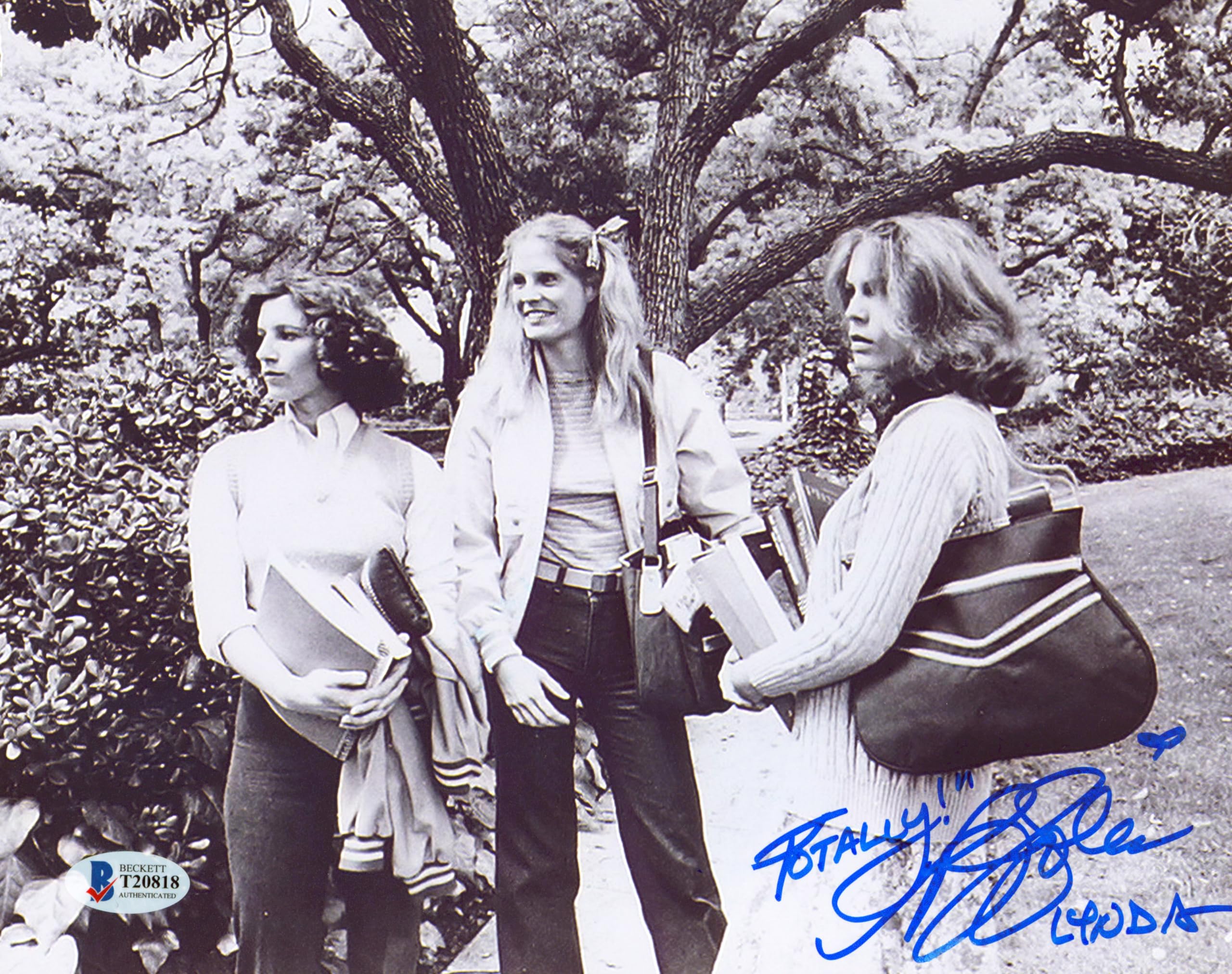 P.J. Soles Halloween "Totally! Lynda" Signed 8x10 Horizontal Photo BAS 4