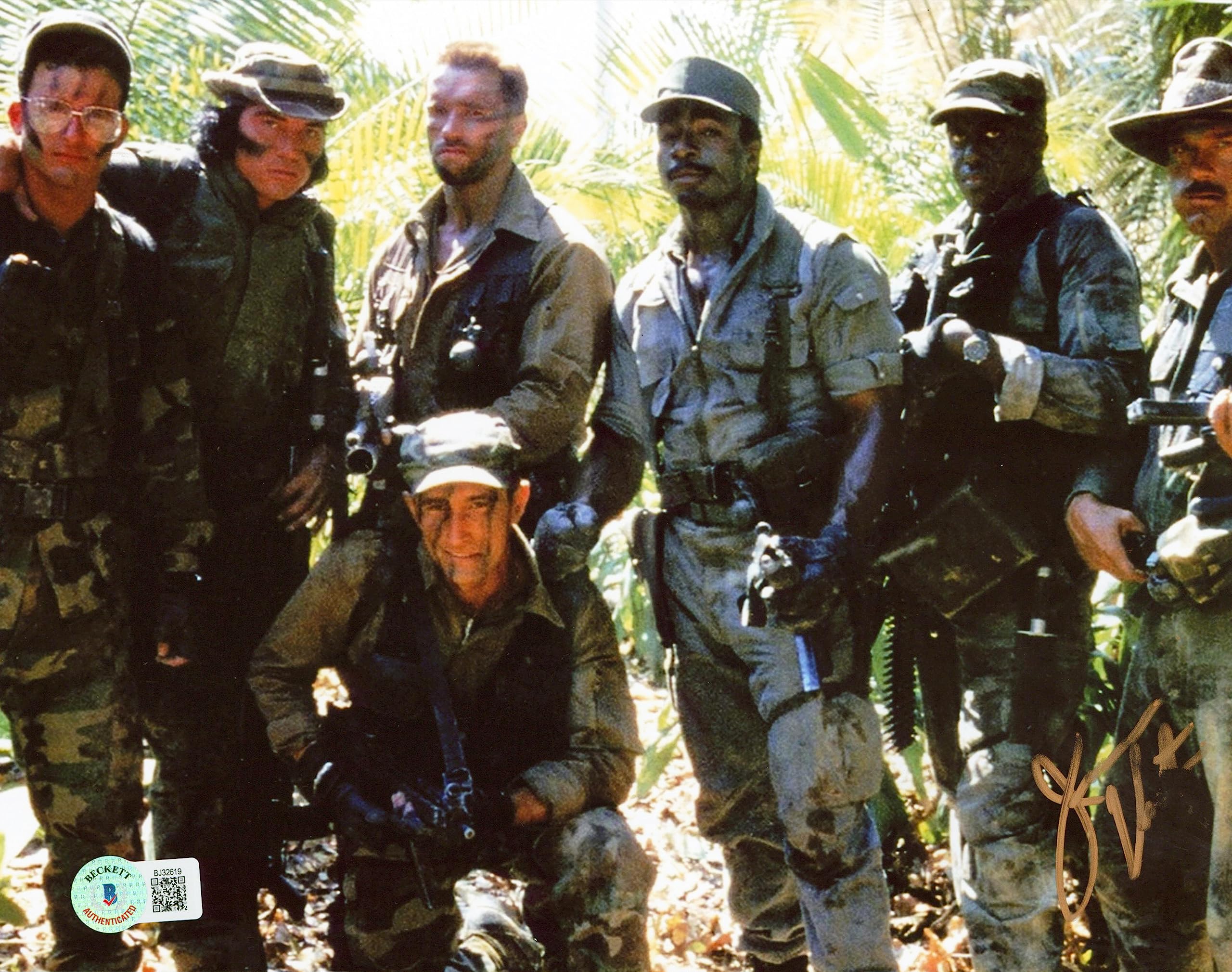 Jesse Ventura Predator Authentic Signed 8x10 Photo Autographed BAS #BJ32619