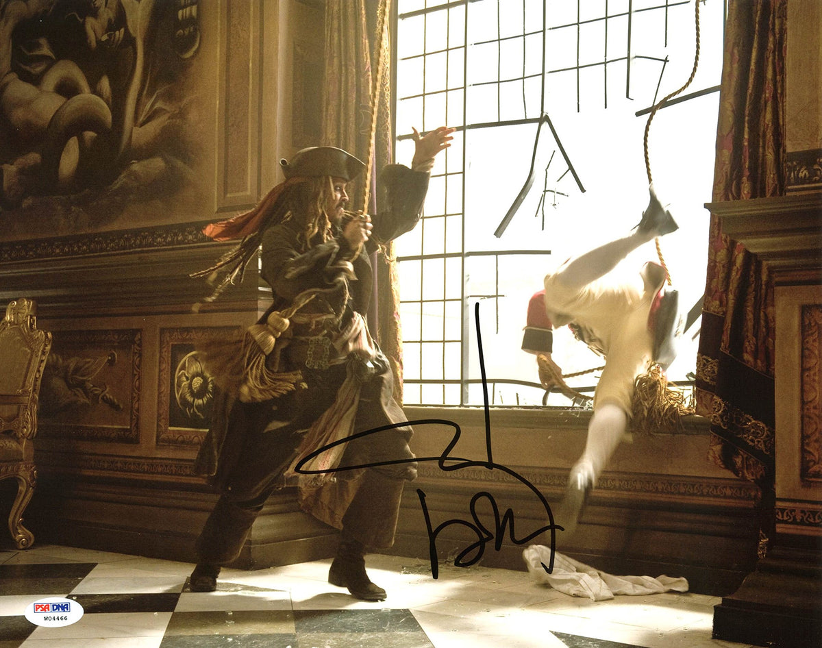 Johnny Depp Authentic Signed 11X14 Photo w/ Graded 10 Autograph! PSA/DNA #W04466