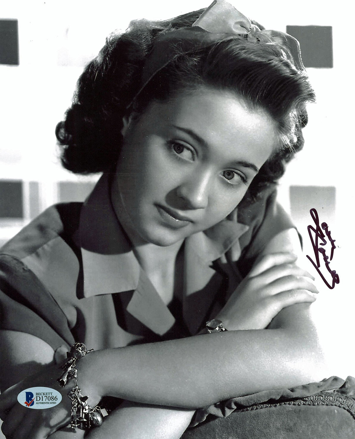 Jane Powell The Royal Wedding Authentic Signed 8x10 Photo Autographed BAS D17086