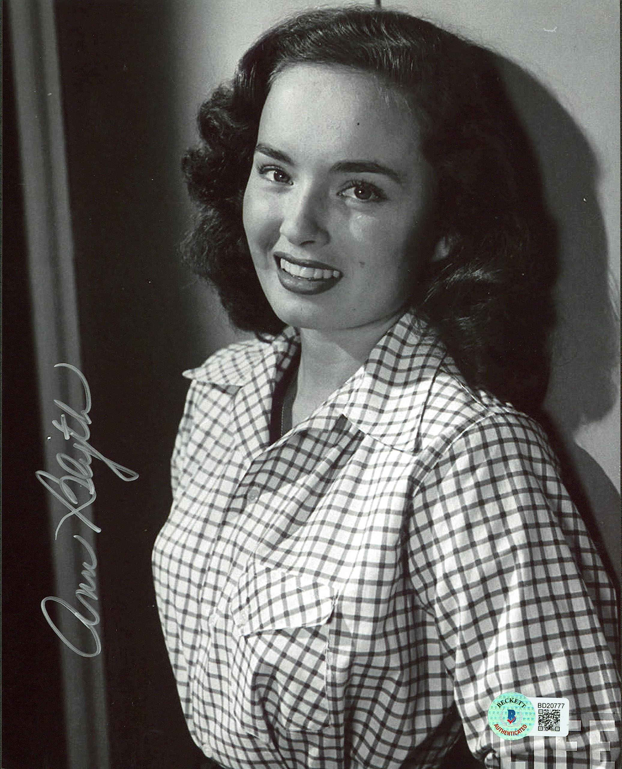 Ann Blyth Our Very Own Authentic Signed 8x10 Black & White Photo BAS #BD20777