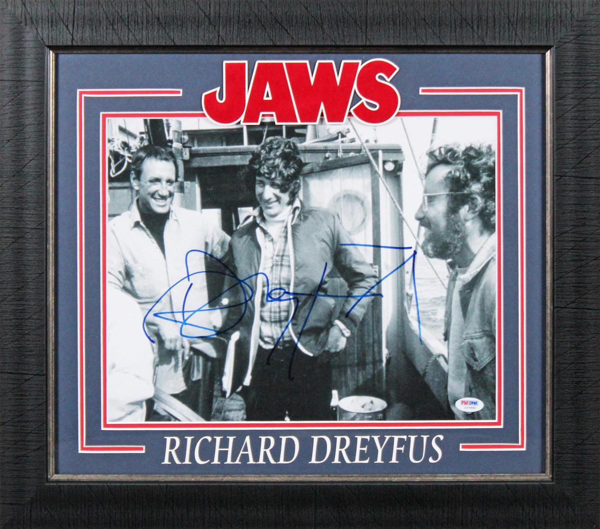 Richard Dreyfuss Jaws Authentic Signed 11x14 Framed Photo PSA/DNA #I27992