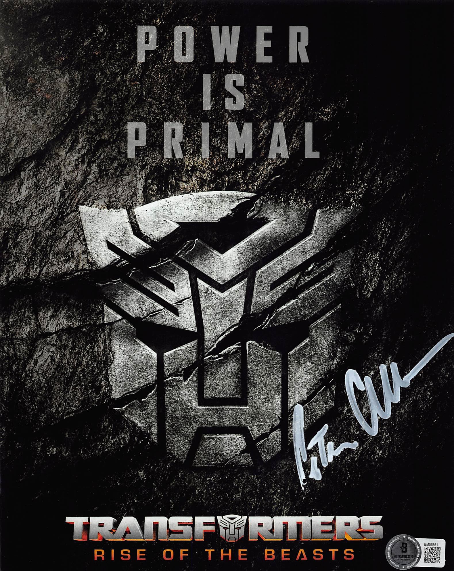 Peter Cullen Transformers Authentic Signed 8x10 Photo Autographed BAS #BM56851