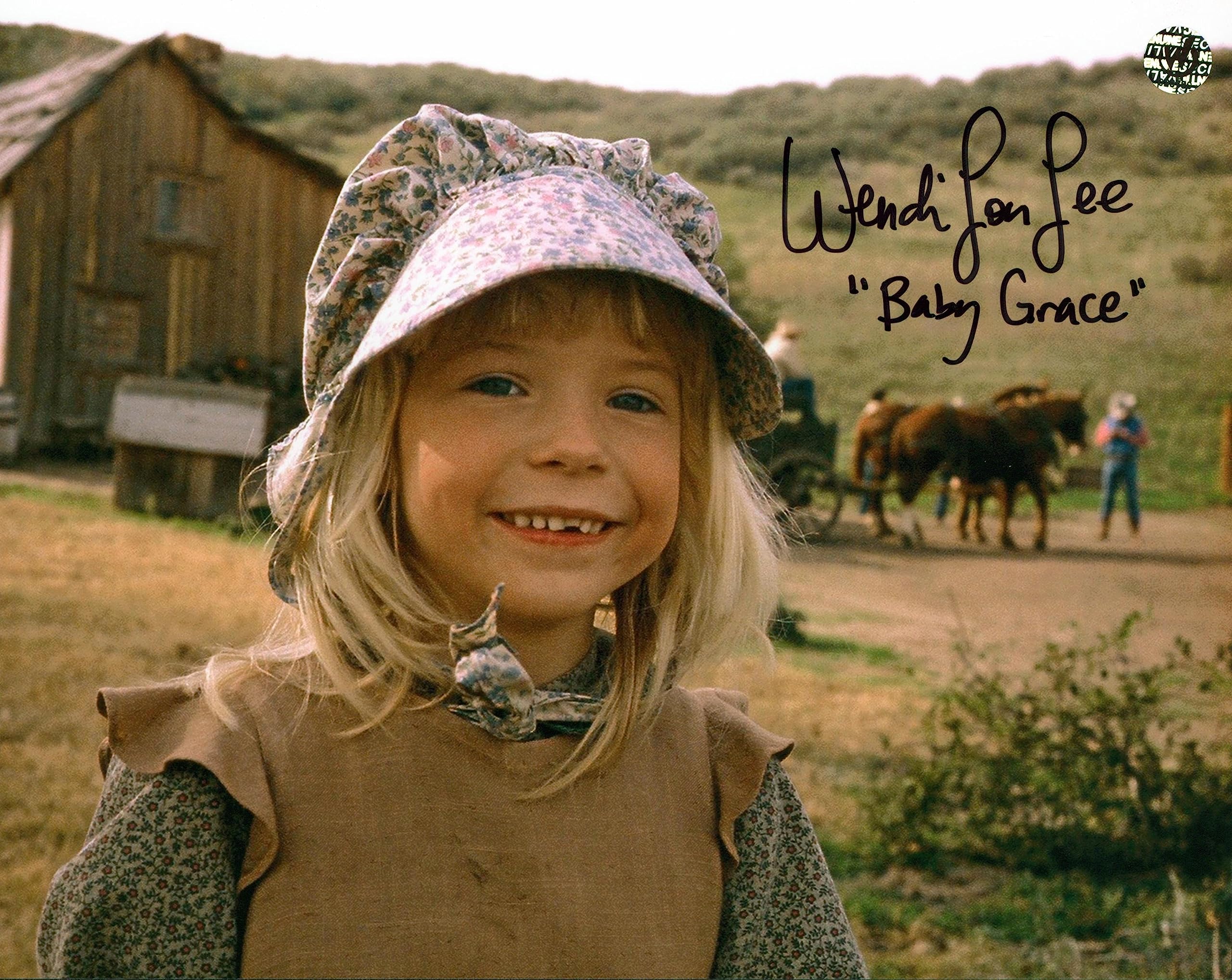 Wendy Lou Lee Little House on the Prairie Signed 8x10 Photo Wizard World 1