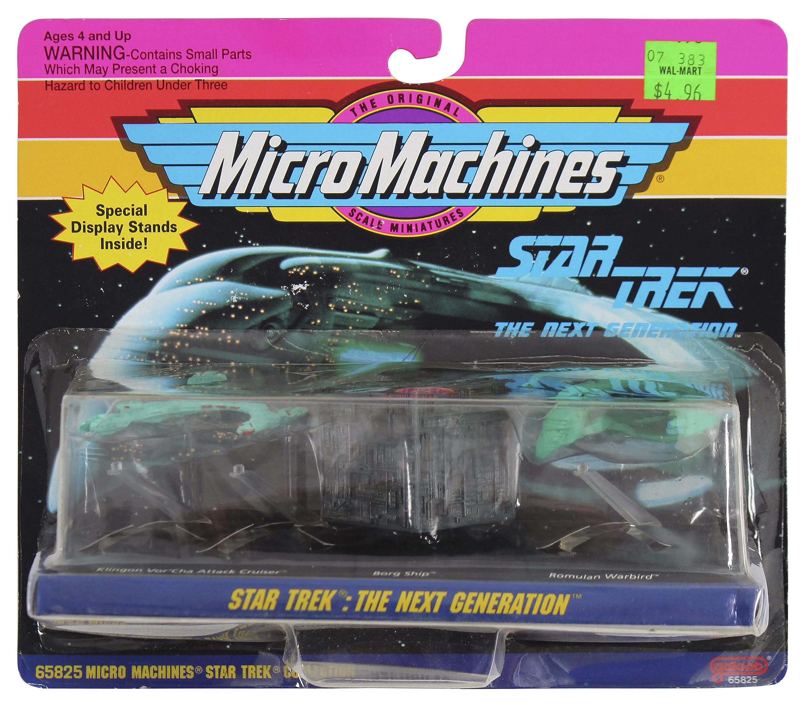 1993 Galoob Star Trek Next Generation Collection #3 Micro Machines Figure Set
