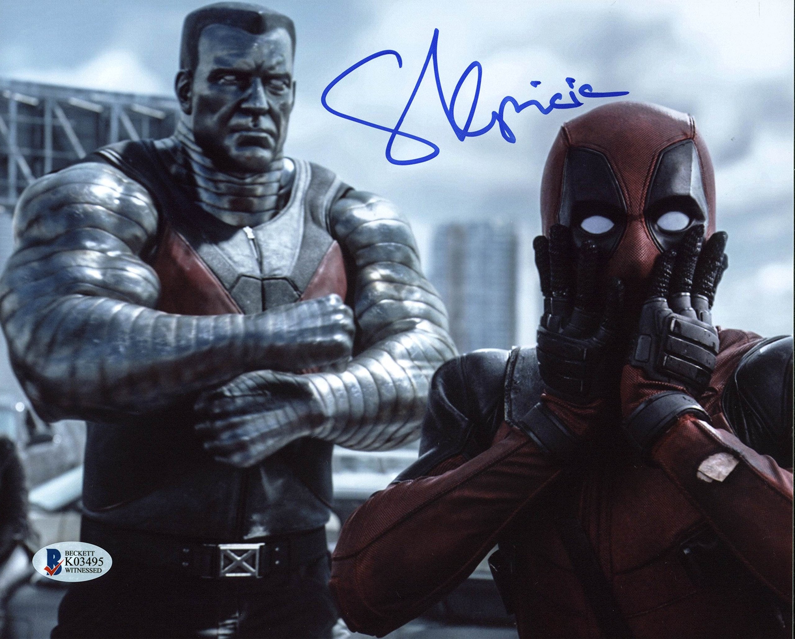 Stefan Kapicic Deadpool Authentic Signed 8x10 Photo Autographed BAS Witnessed 8