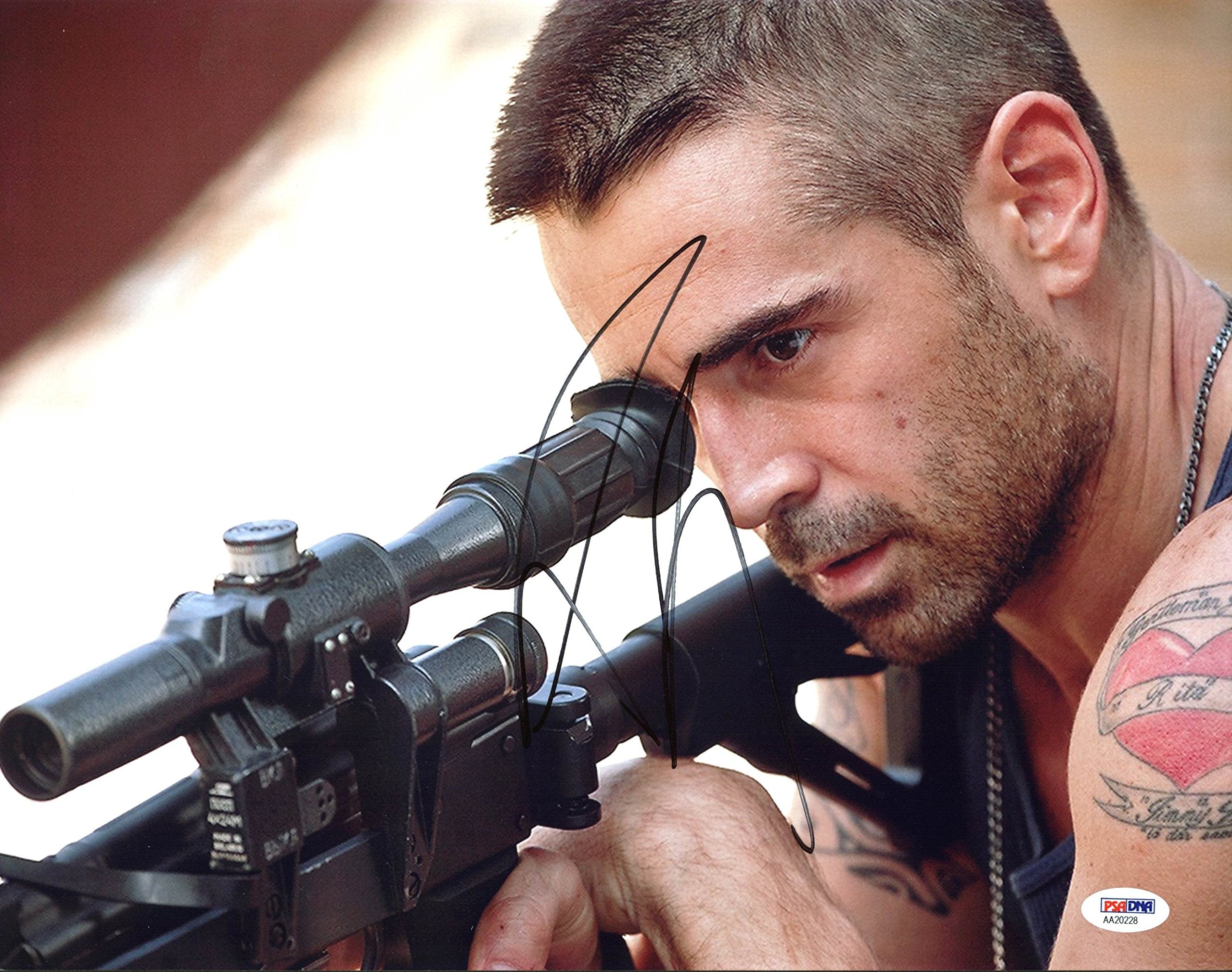 Colin Farrell Dead Man Down Authentic Signed 11X14 Photo PSA/DNA #AA20228