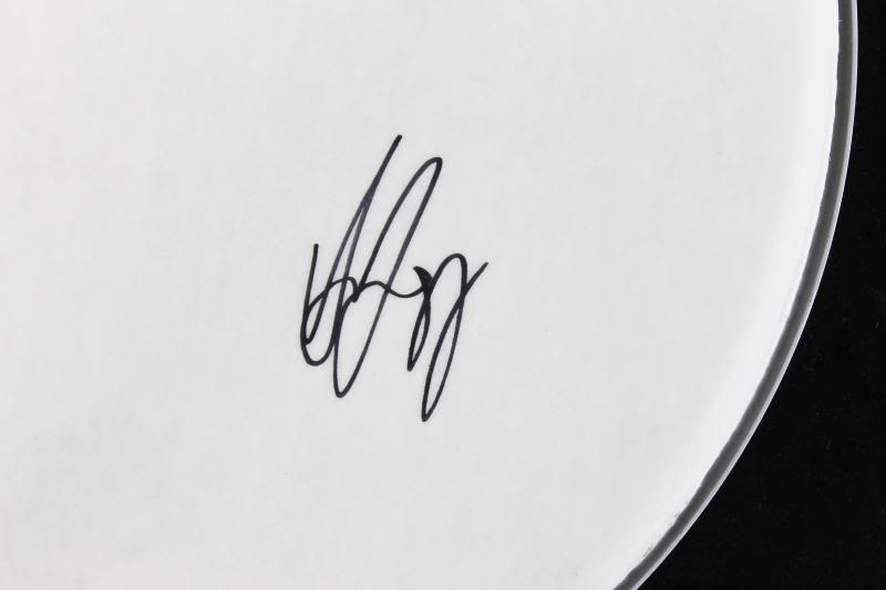 Alabama Shakes- Howard Cockrell Fogg & Johnson Signed 15 In. Drumhead PSA T03832