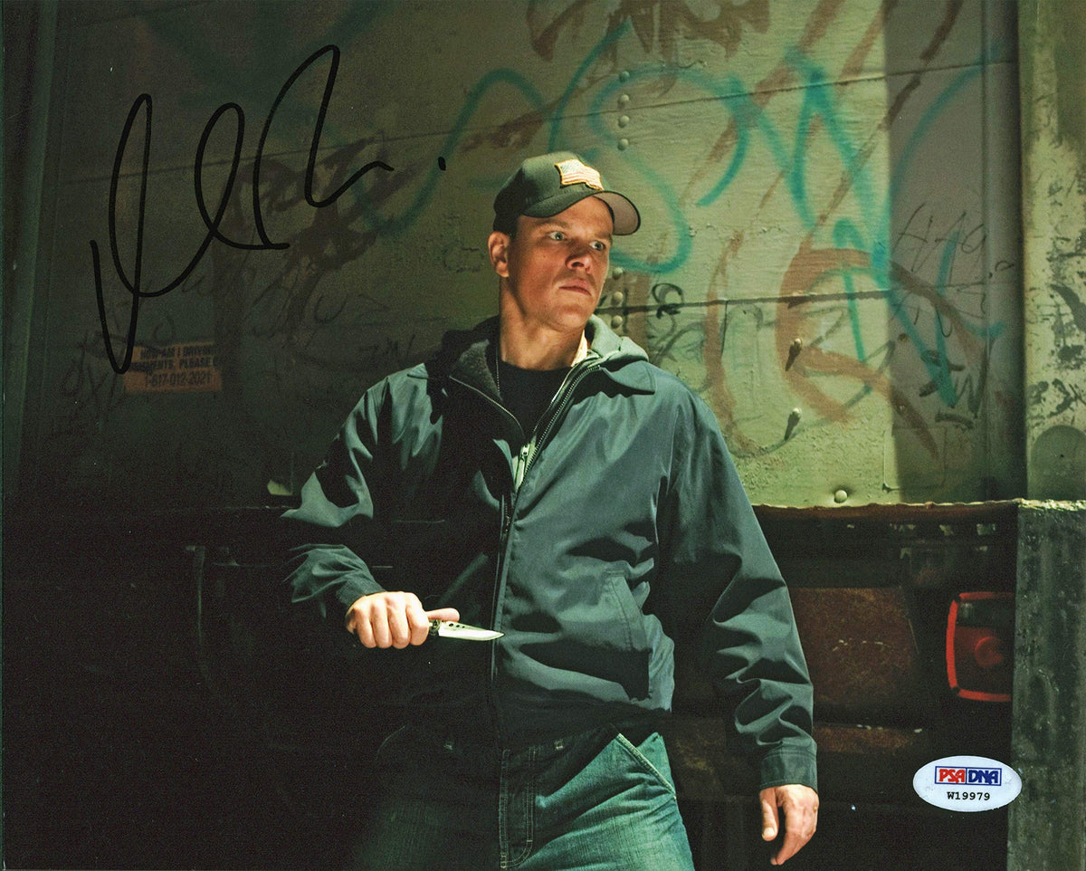 Matt Damon The Departed Authentic Signed 8x10 Photo Autographed PSA/DNA #W19979