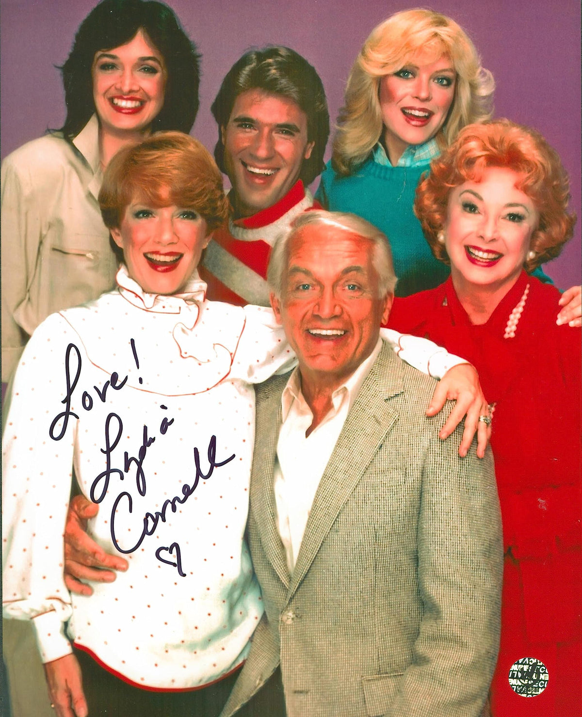 Lydia Cornell Too Close For Comfort Signed 8x10 Photo Wizard World #019068