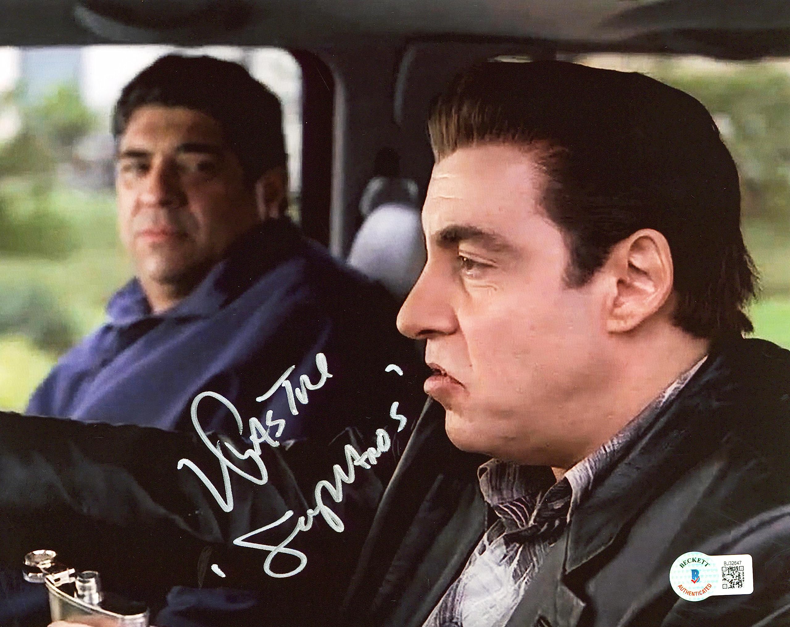 Vincent Pastore The Sopranos "Sopranos" Authentic Signed 8x10 Photo BAS #BJ32647