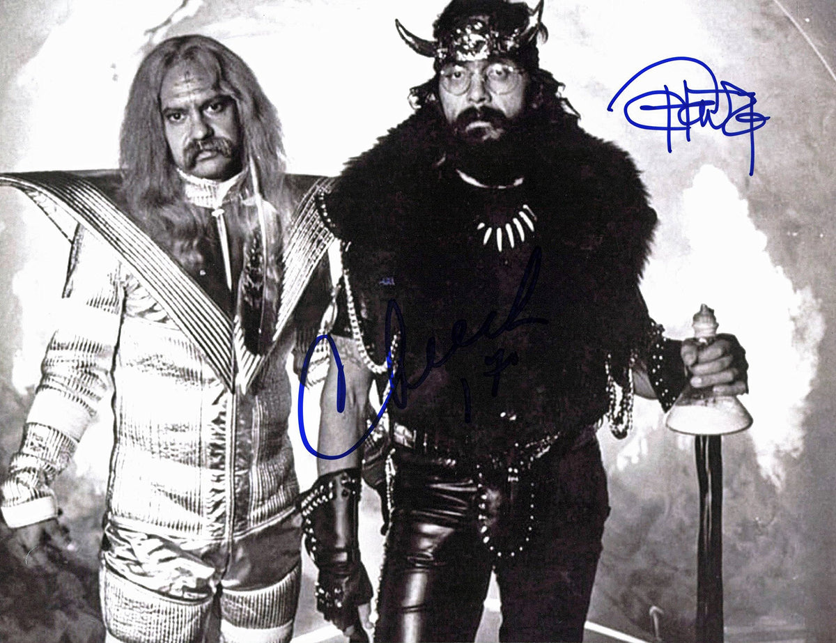 Cheech Marin & Tommy Chong Up in Smoke Authentic Signed 7.5x10 Photo BAS #B61883