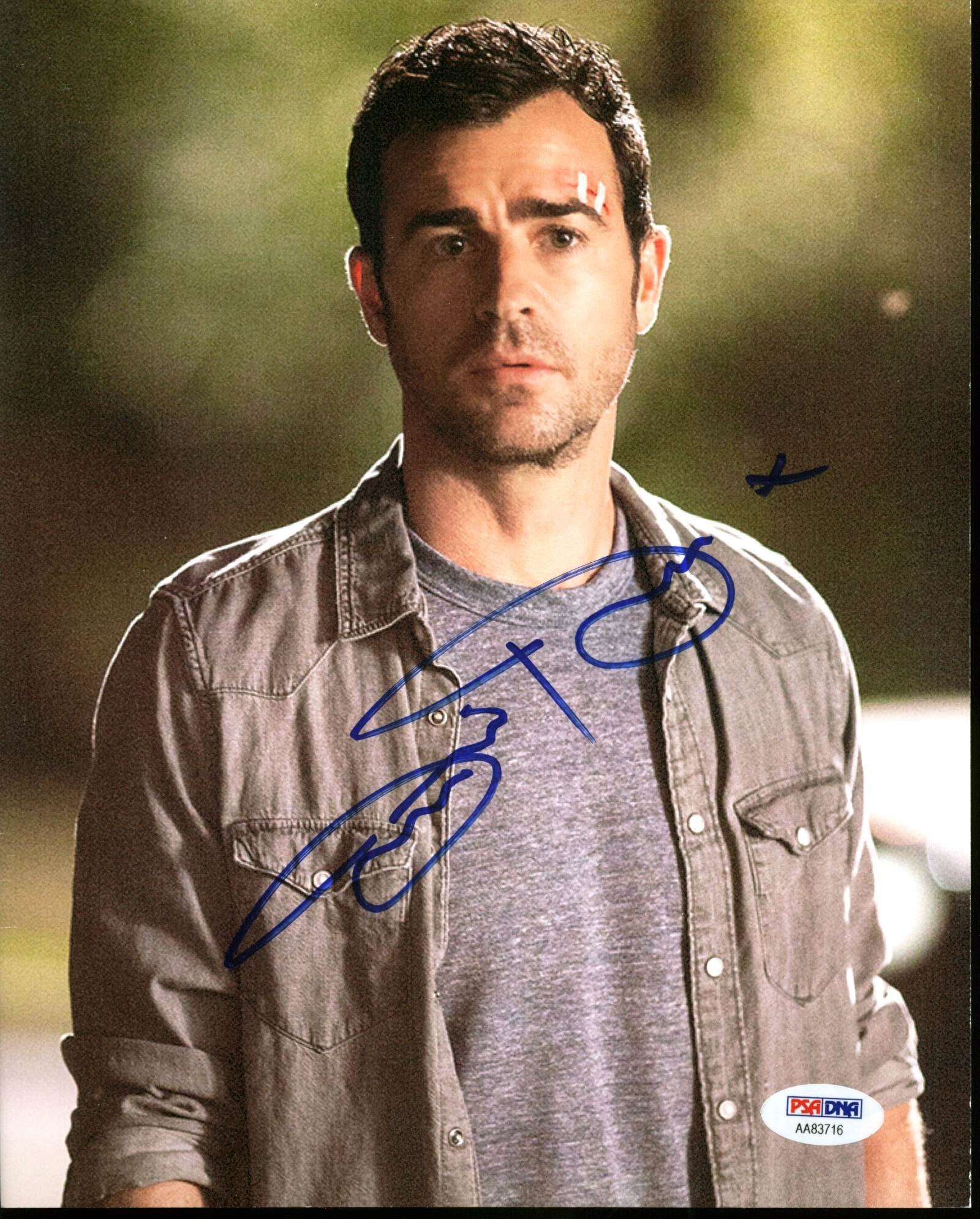 Justin Theroux The Leftovers Authentic Signed 8X10 Photo PSA/DNA #AA83716