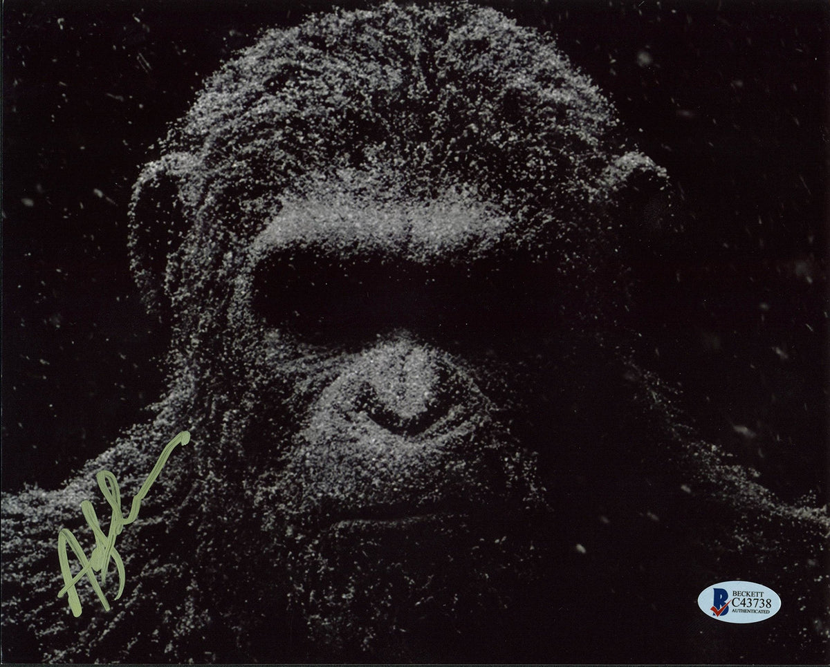 Andy Serkis Planet of the Apes Authentic Signed 8x10 Photo BAS #C43738