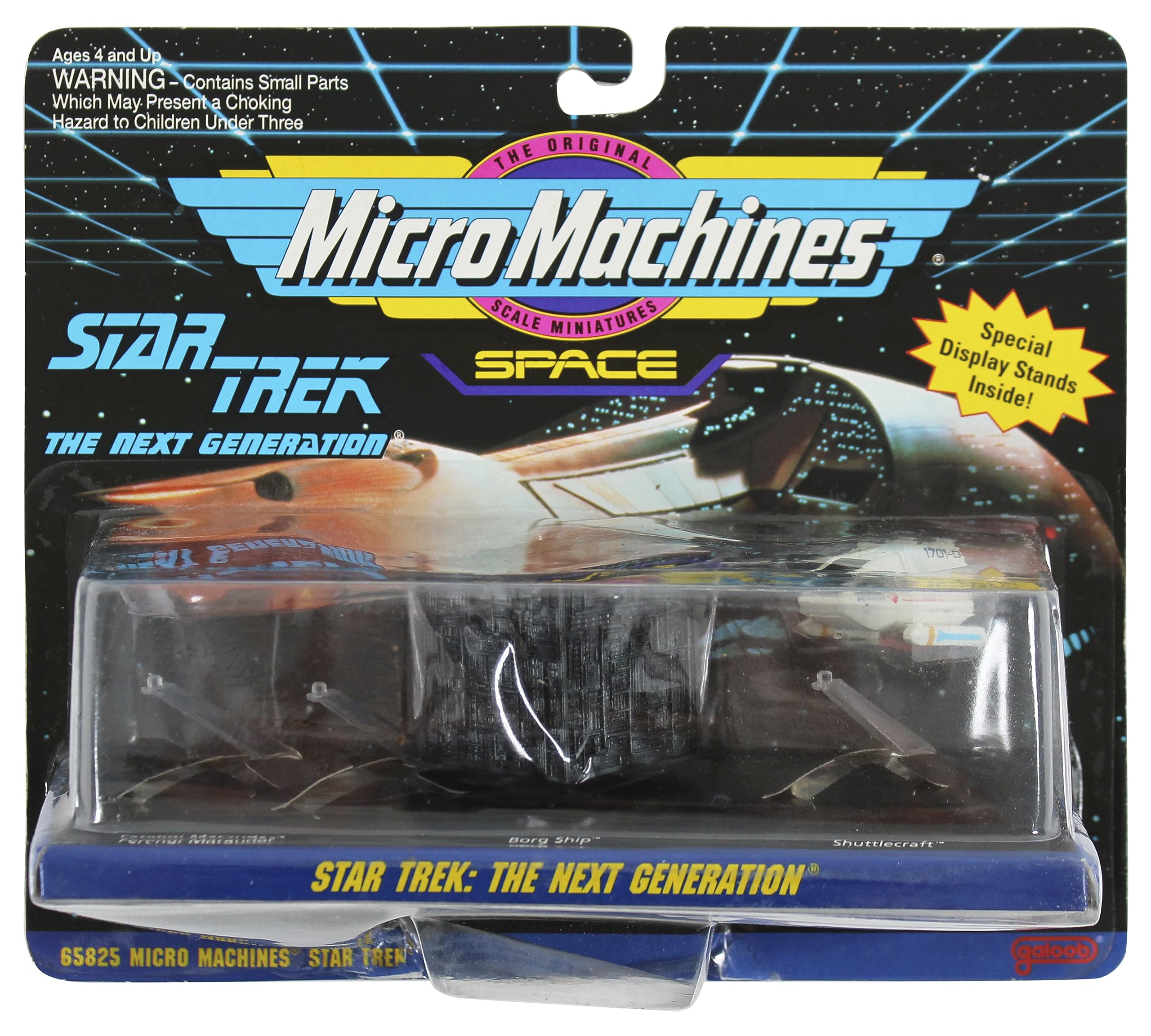 1993 Galoob Star Trek Next Generation Collection #4 Micro Machines Figure Set
