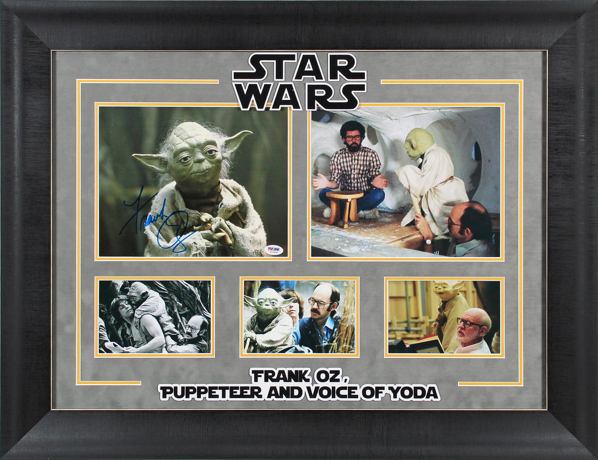 Frank Oz Star Wars Authentic Signed 8x10 Framed Photo PSA/DNA #AC30443