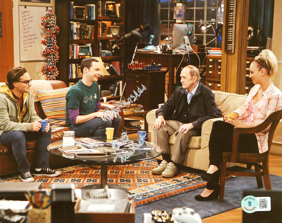 Bob Newhart The Big Bang Theory "Best Wishes" Signed 8x10 Photo BAS #BH44857