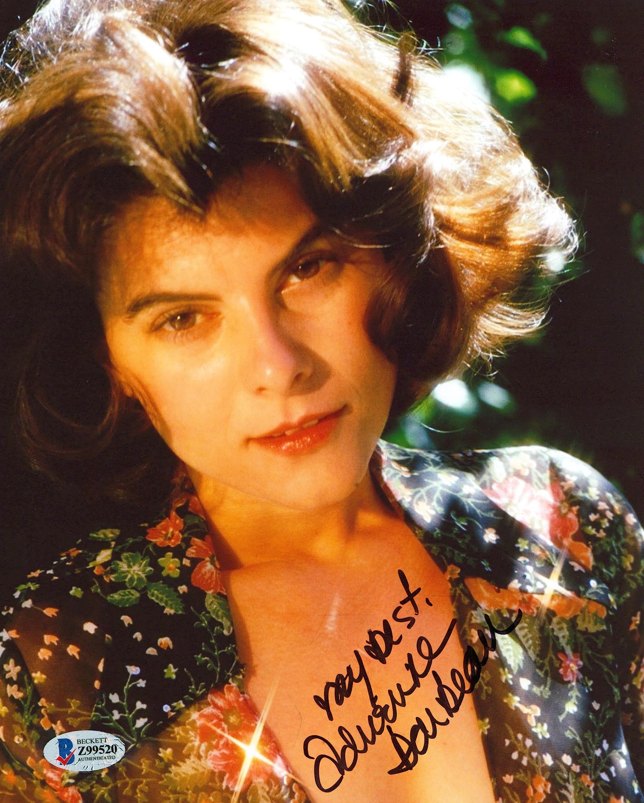 Adrienne Barbeau The Fog "My Best" Authentic Signed 8x10 Photo BAS #Z99520