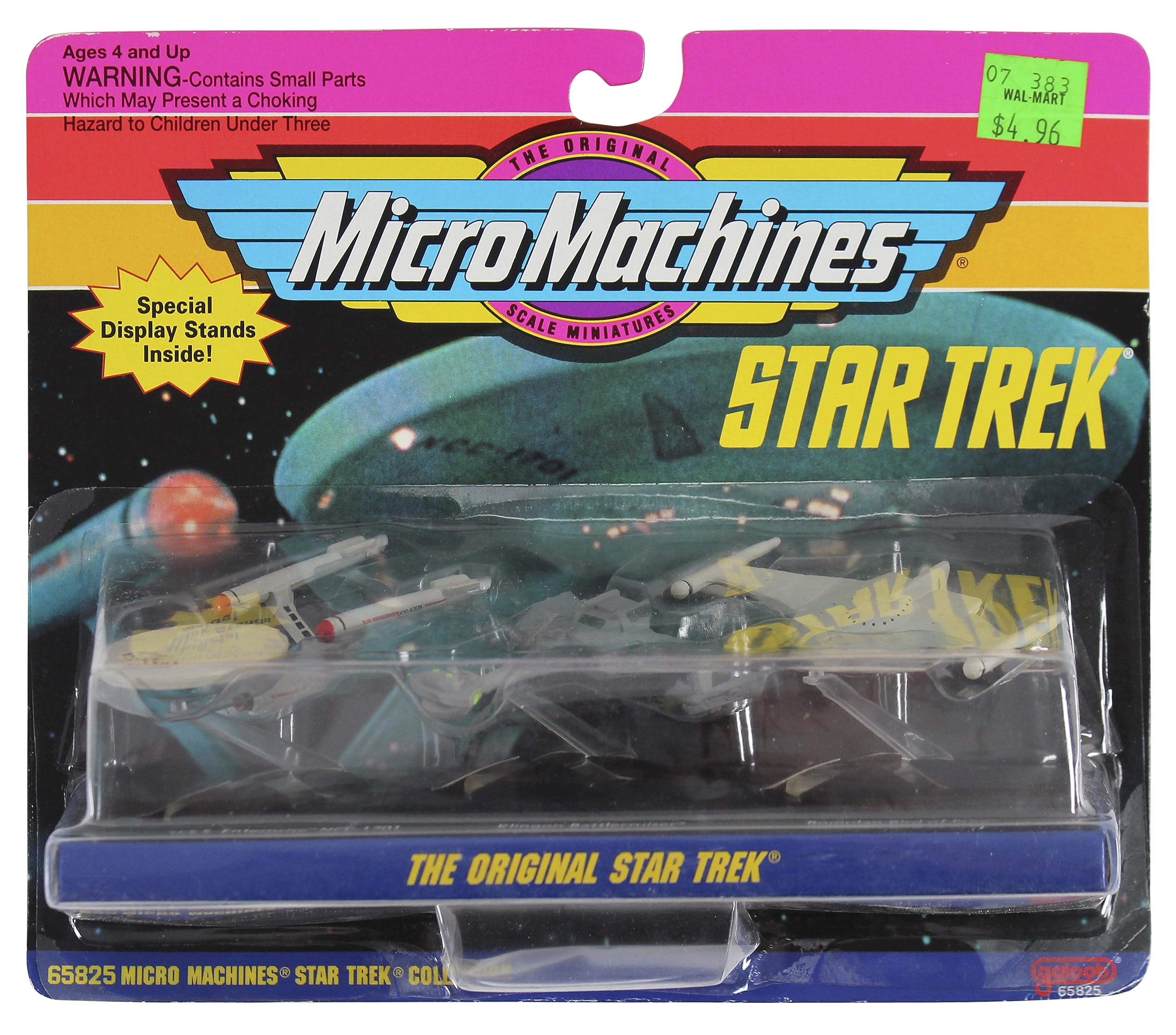 1993 Galoob The Original Star Trek Collection #1 Micro Machines Figure Set