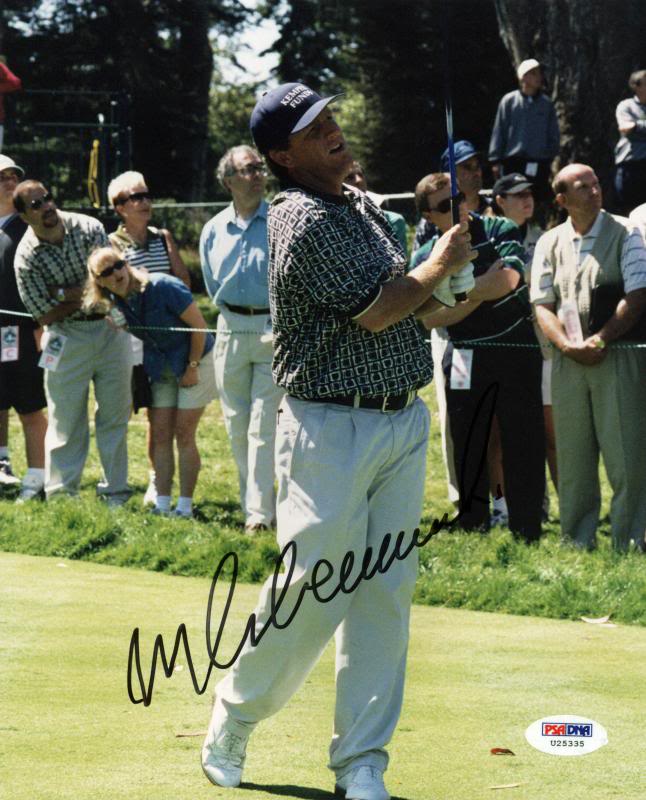 Mark Calcavecchia Golf Signed Authentic 8X10 Photo Autographed PSA/DNA #U25335