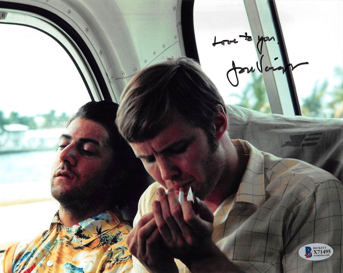 John Voight Midnight Cowboy Love To You Authentic Signed 8x10 Photo BAS #X71495